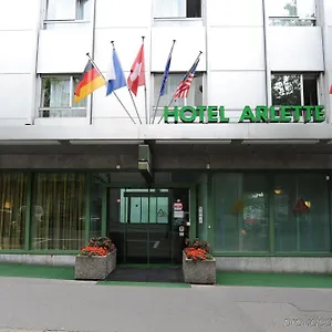 ** Hotel Arlette Beim Hauptbahnhof Zwitserland